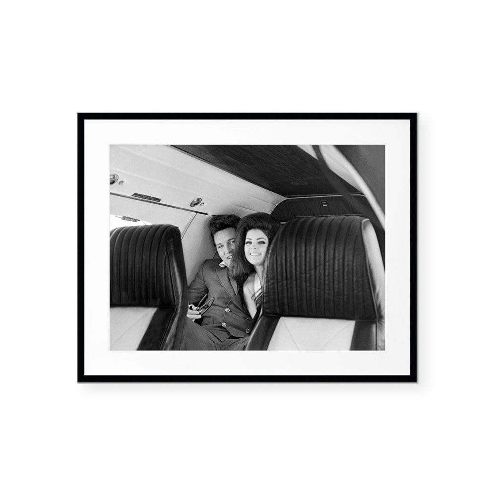 Newlyweds Elvis and Priscilla