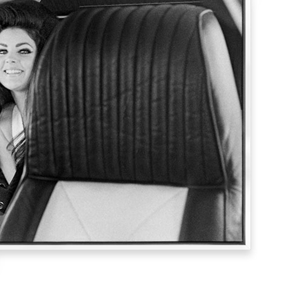 Newlyweds Elvis and Priscilla