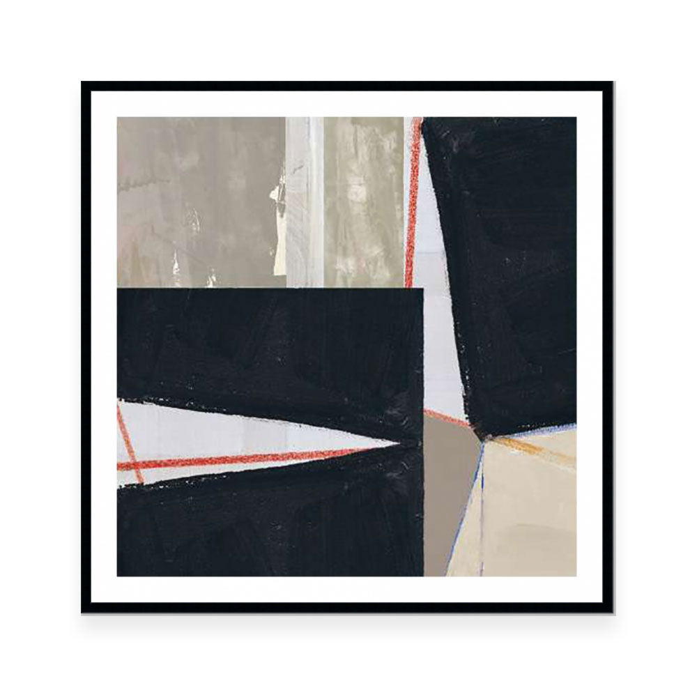 Orange Lines I