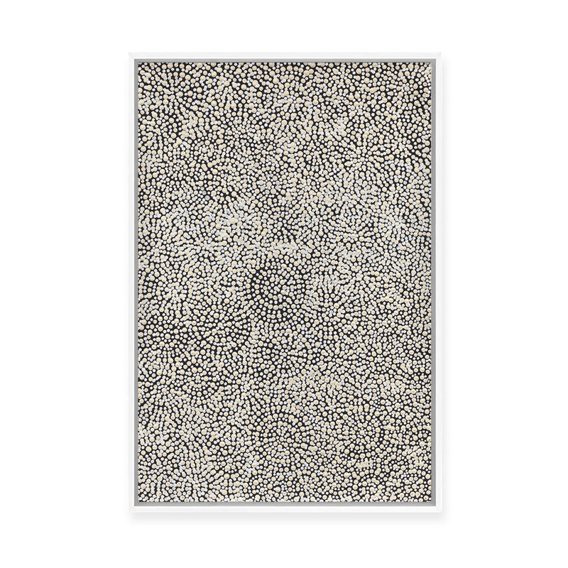 Warna Jukurrpa (Snake Dreaming) No.1 | Framed Canvas Print