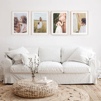 Print & Frame | Gallery Set of 4 | Even Borders