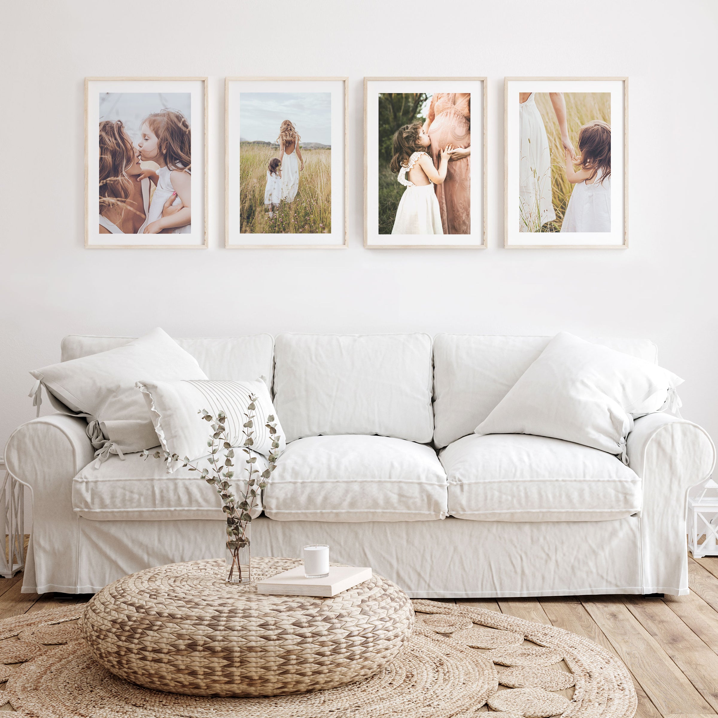 Print & Frame | Gallery Set of 4 | Even Borders