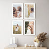 Print & Frame | Gallery Set of 4 | Even Borders