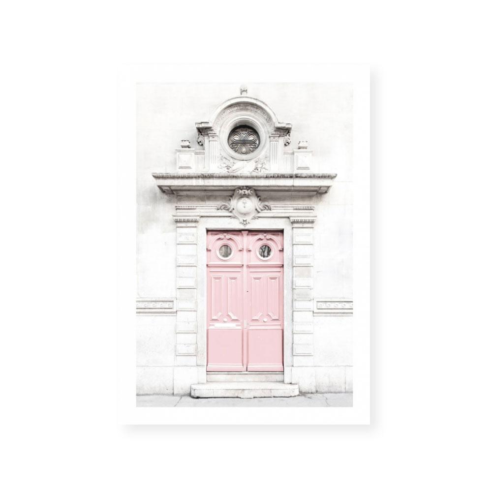 Pink Parisian Door