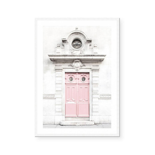 Pink Parisian Door