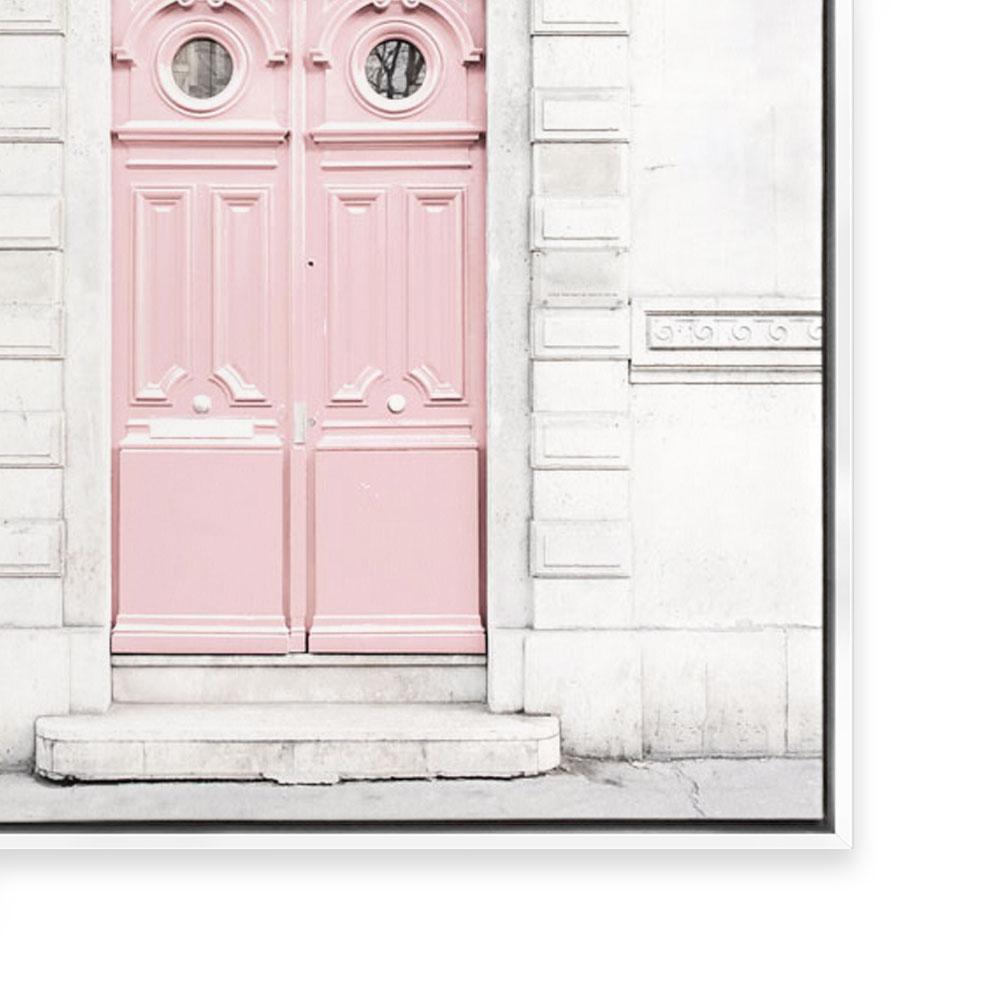 Pink Parisian Door