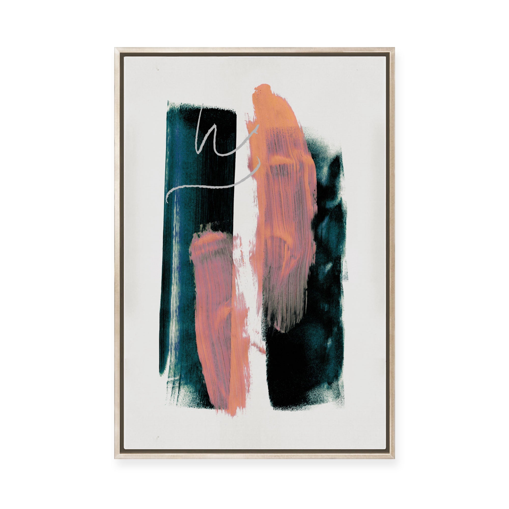 Pink Shock | Framed Canvas