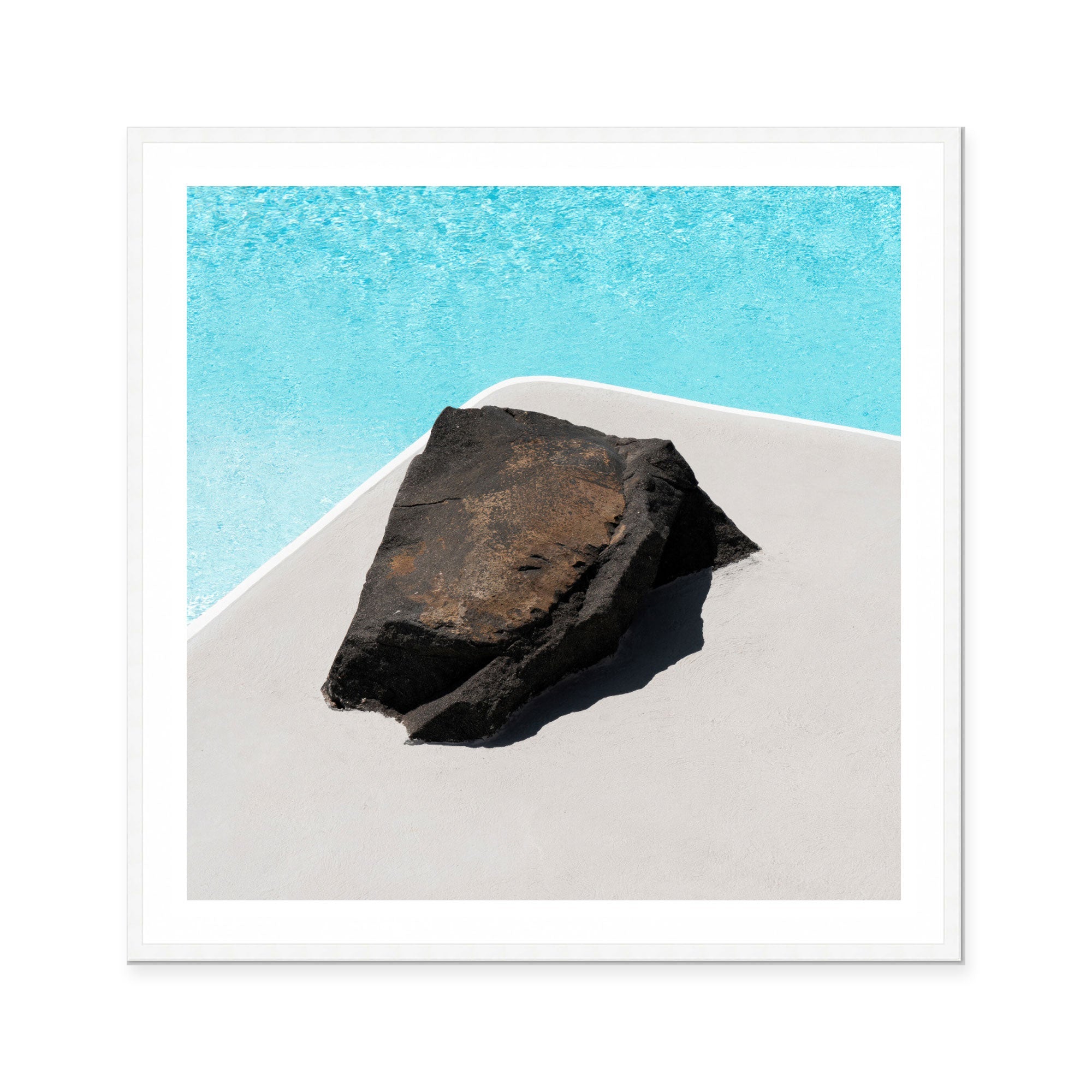 Rock by the Pool