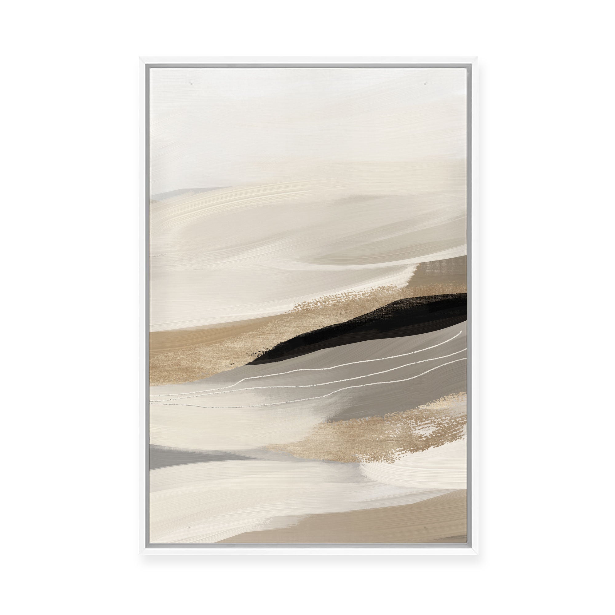Sand Dunes II | Framed Canvas
