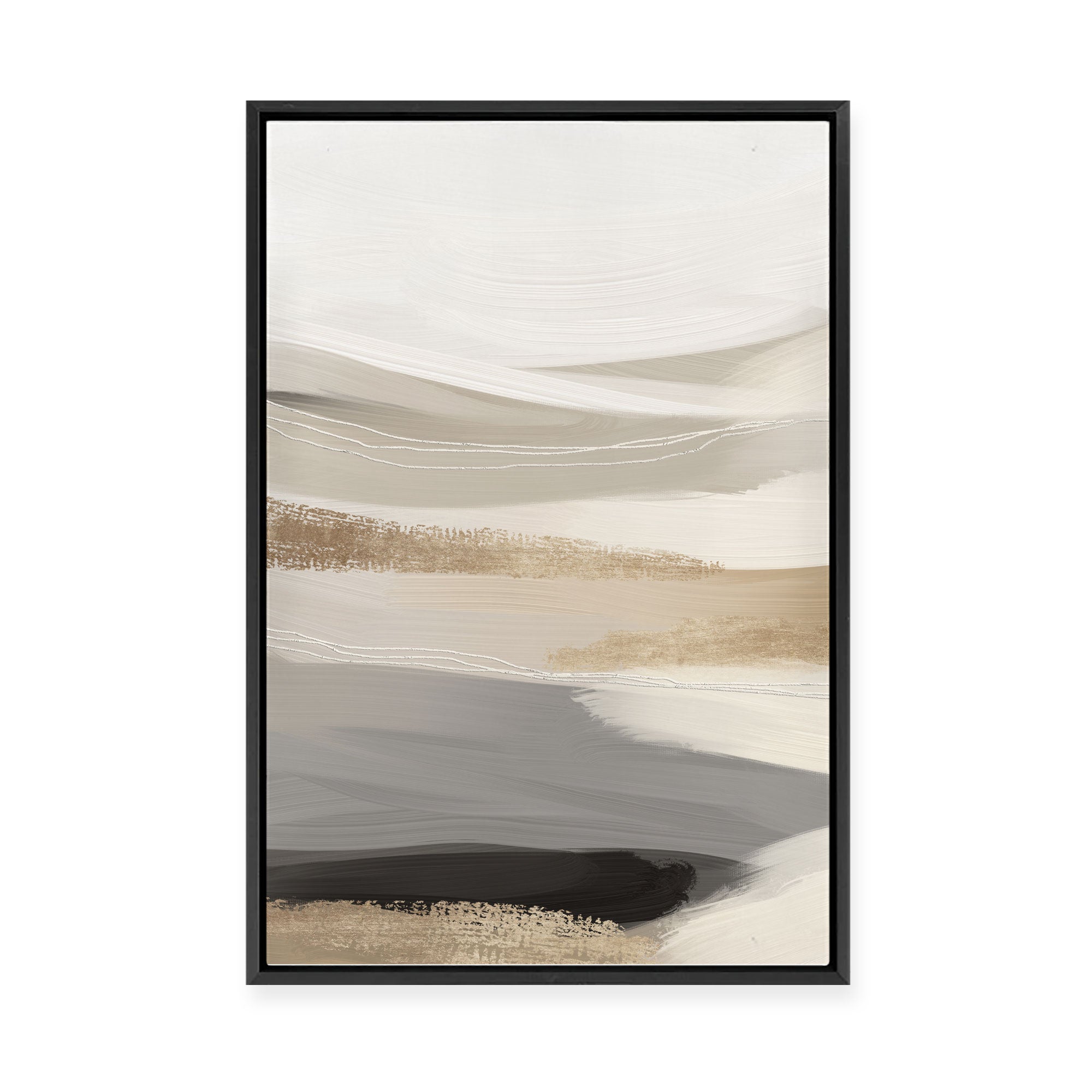 Sand Dunes I | Framed Canvas