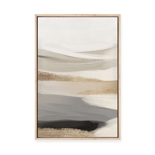 Sand Dunes I | Framed Canvas