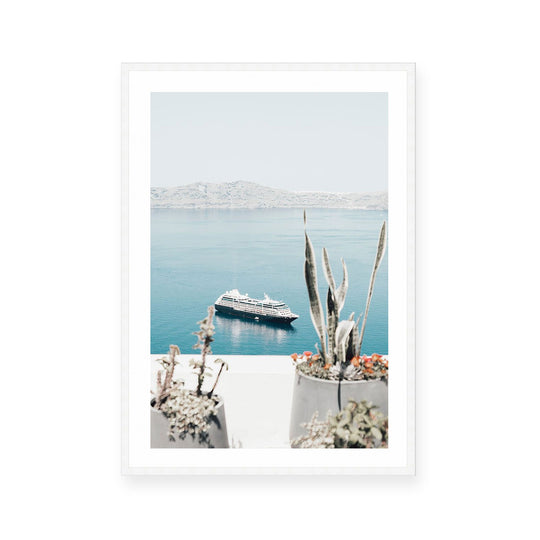 Santorini Seaside Charm