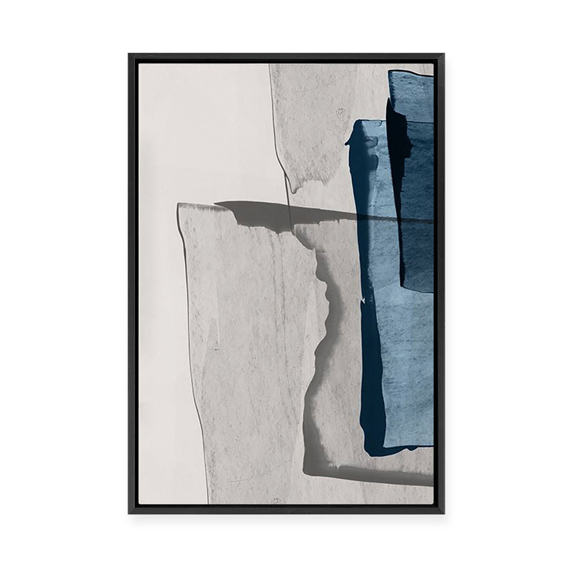 Sheets of Ice I | Framed Canvas