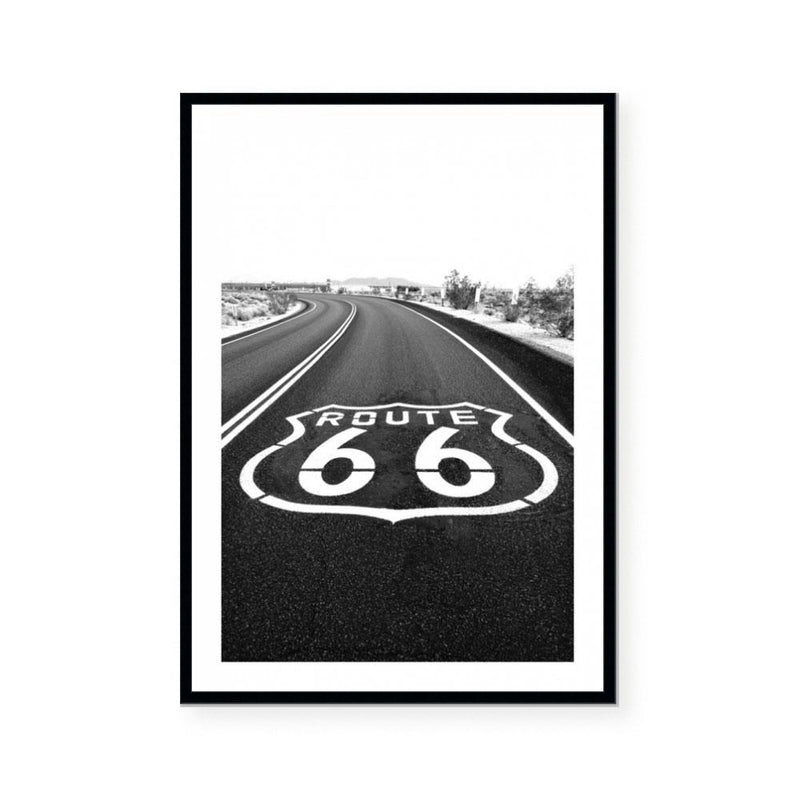 Signs for Route 66