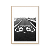 Signs for Route 66