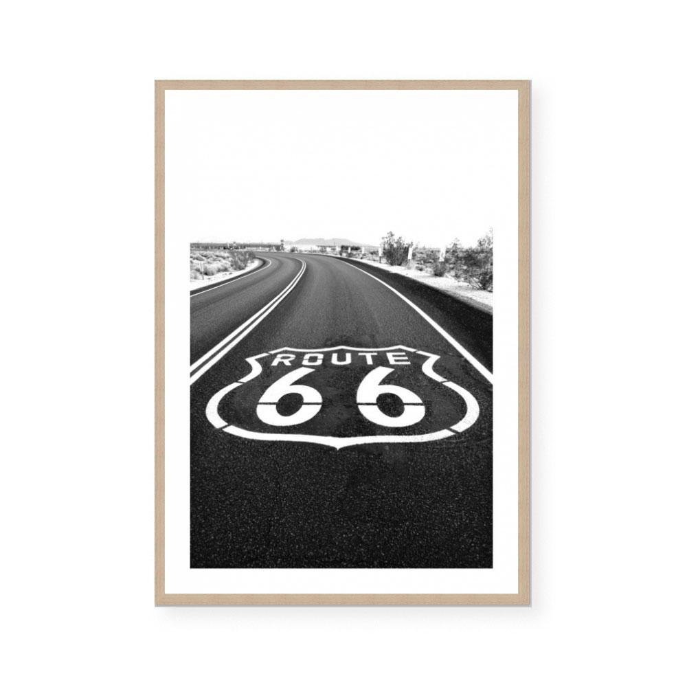 Signs for Route 66