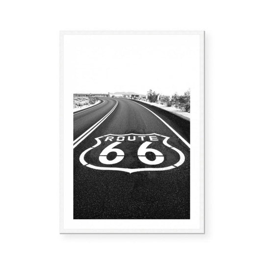 Signs for Route 66