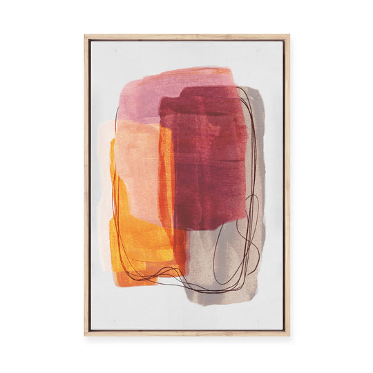 Summer Sunset | Framed Canvas