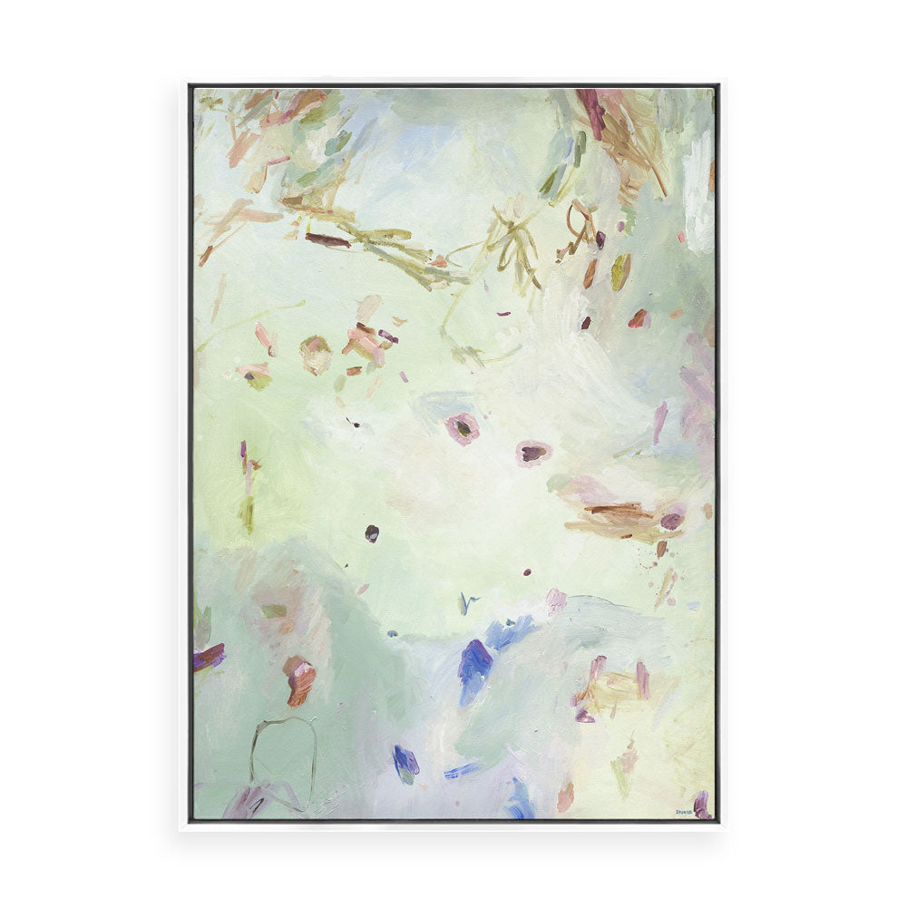 Sweet Pea & Sage | Limited Edition Canvas Print | Annie Everingham