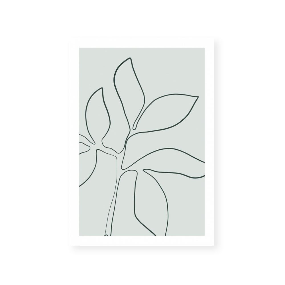 Teal Botanicals I