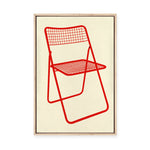 Ted Net Chair | Framed Canvas