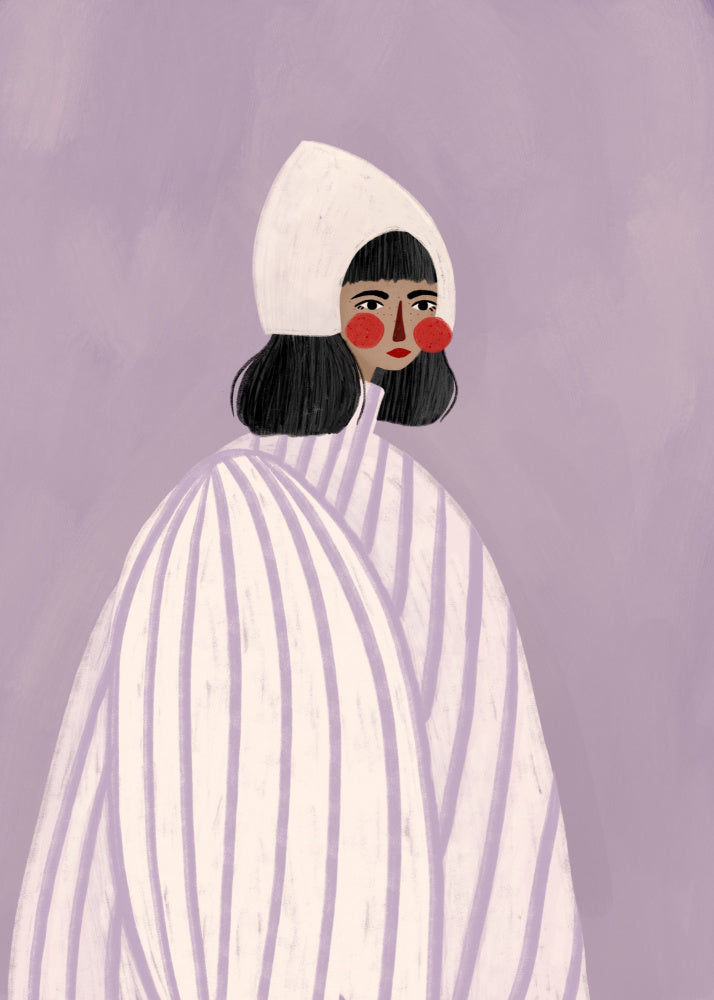 The Woman with a White Hat