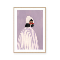 The Woman with a White Hat