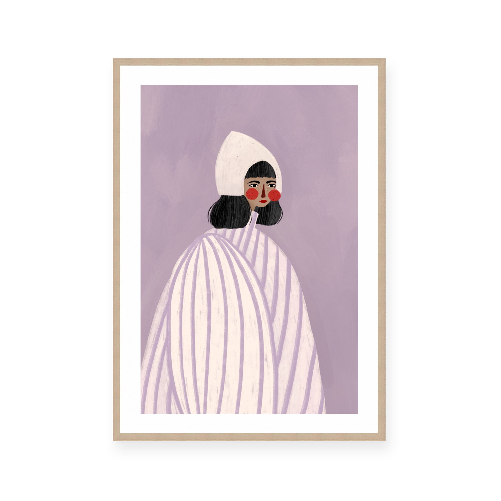 The Woman with a White Hat