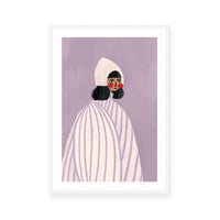 The Woman with a White Hat