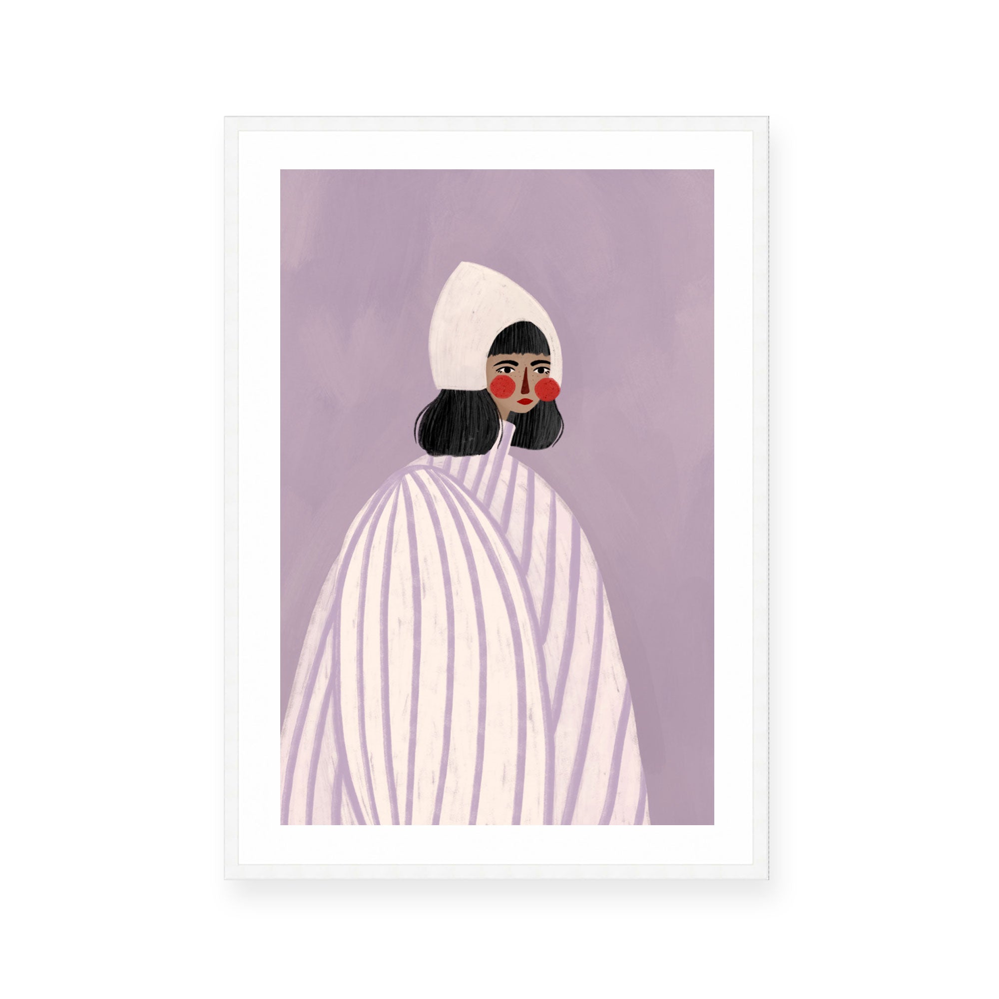 The Woman with a White Hat