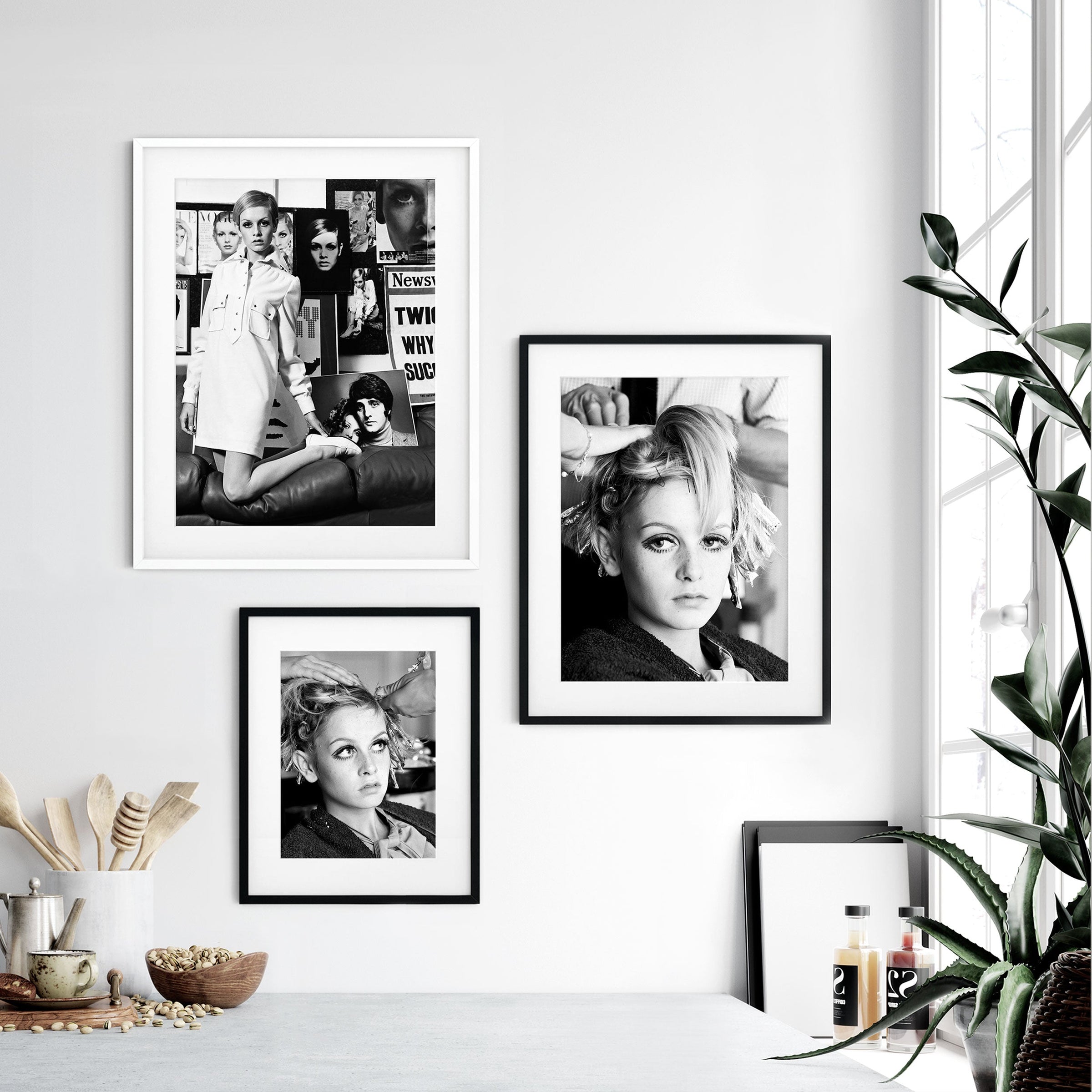 Twiggy at the Salon II