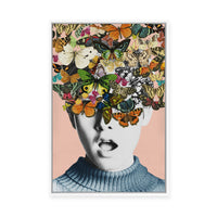 Twiggy Surprise | Framed Canvas