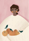 Woman with Oranges