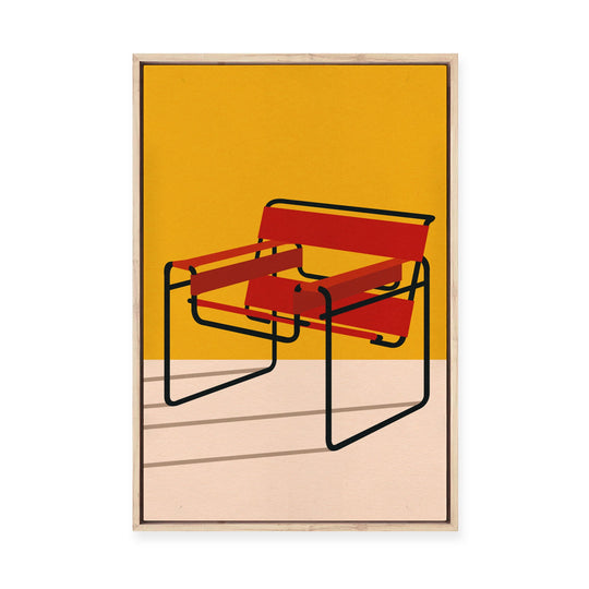 Wassily Chair | Framed Canvas