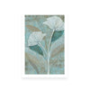 White Linear Floral II