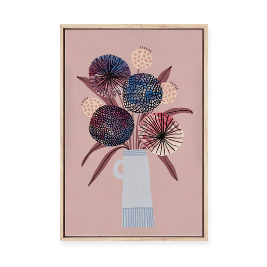 Wildflower Bloom | Framed Canvas