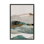 Verde Acqua I | Framed Canvas
