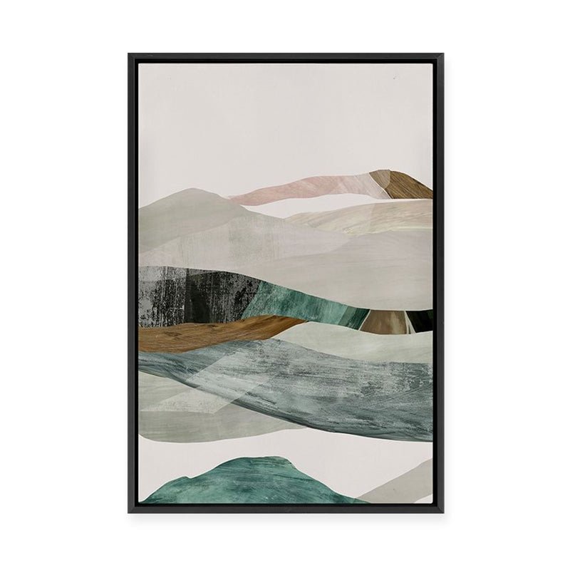Verde Acqua I | Framed Canvas