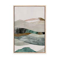 Verde Acqua I | Framed Canvas