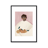 Woman with Oranges