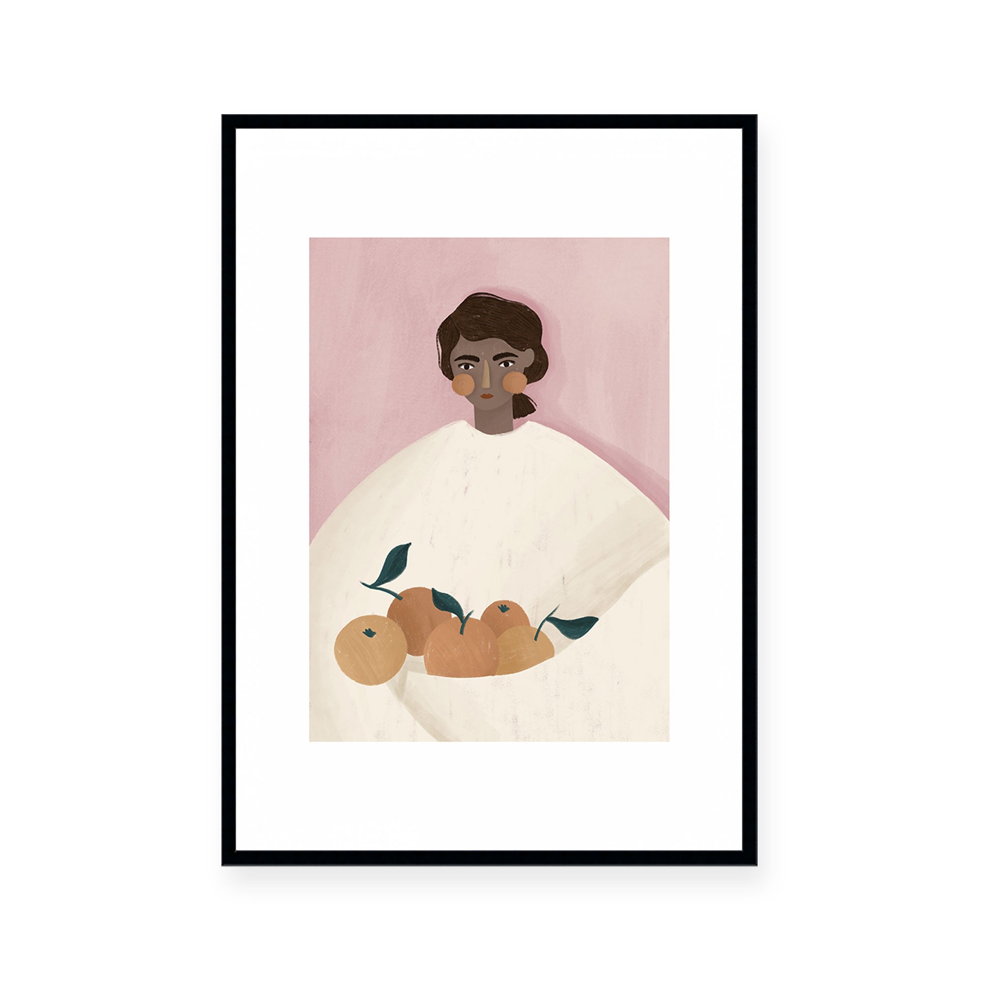 Woman with Oranges