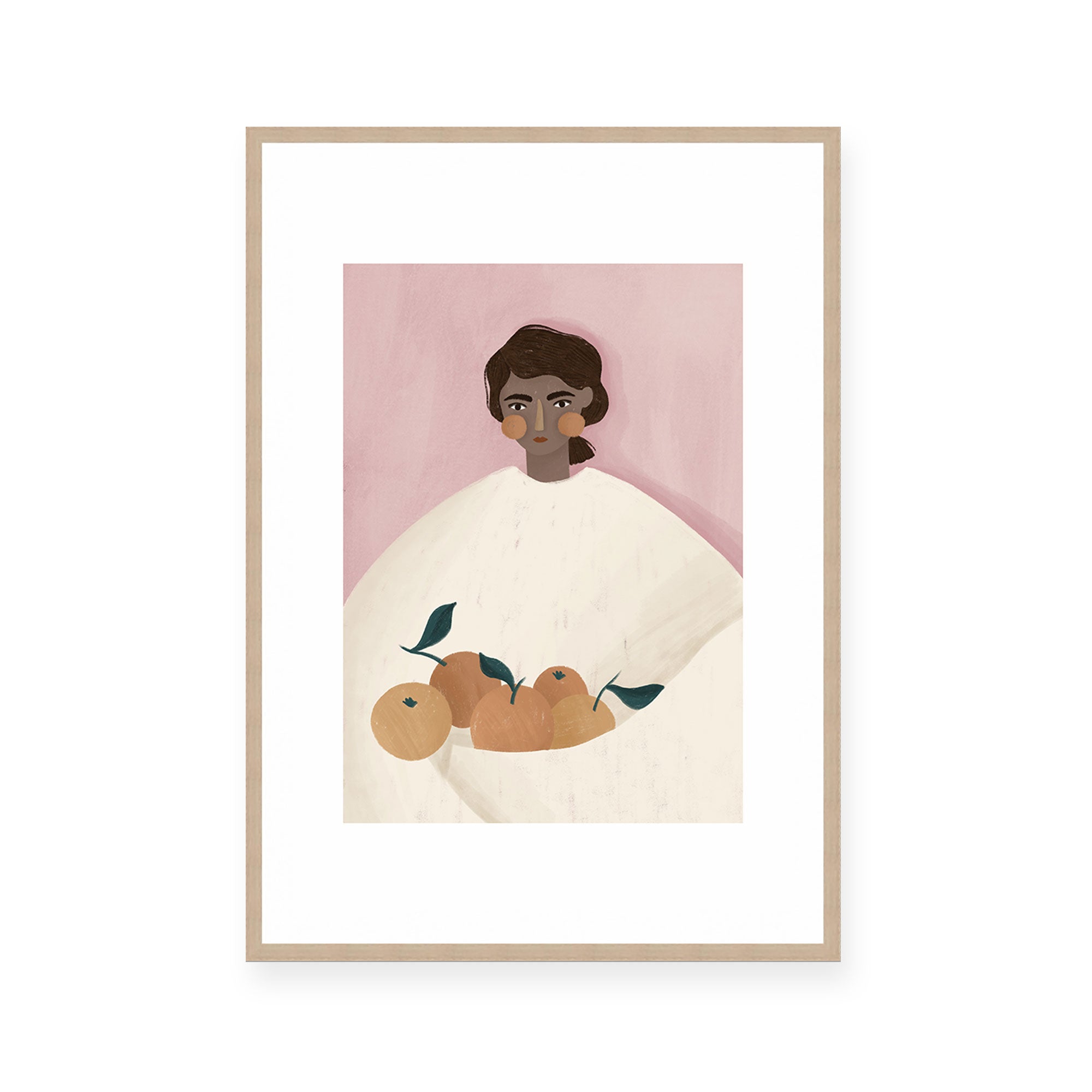 Woman with Oranges