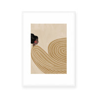 Woman with Yellow Stripes